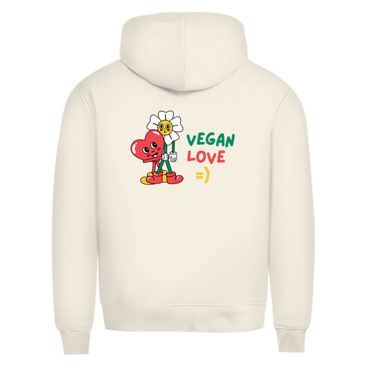 Vegan Love - Premium Bio Hoodie