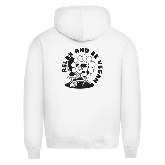 Relax and be Vegan - Premium Bio Hoodie